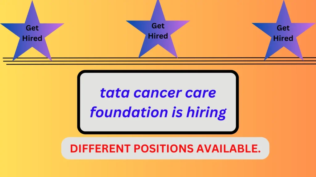 Tata Cancer Care Foundation.